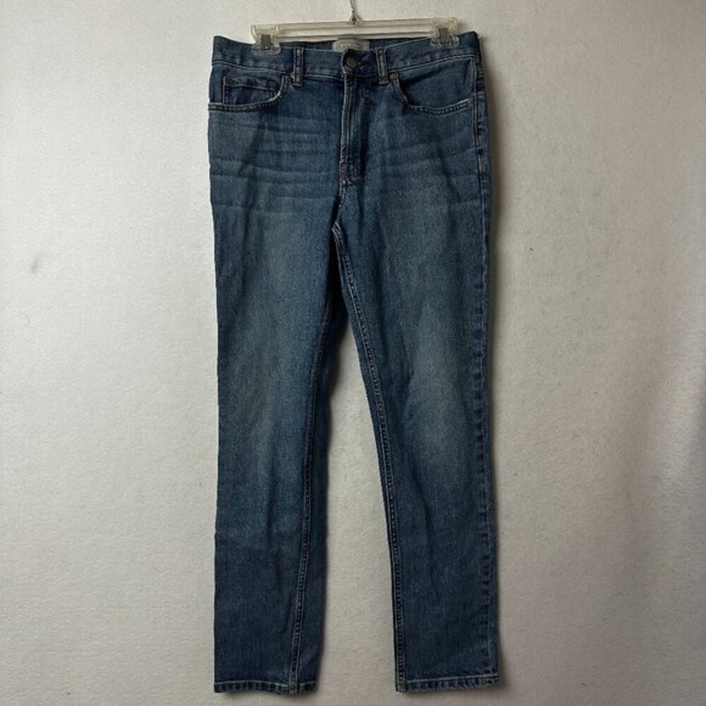 Everlane The Slim Jean Mens 31X30 Blue‎ Medium Wash Stretch Denim Pants